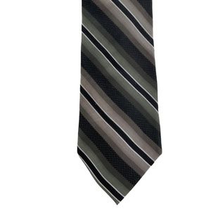 Roberto Vallini Collezione Tie Handmade Striped Silk NWOT